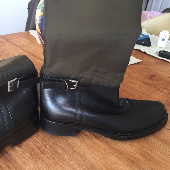 PRADA (authentic) mid-shin boots - Picture 3 of 3